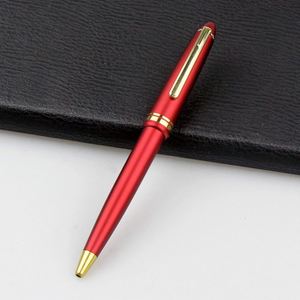 Luxury Sports-Style Plastic Business Stationery Custom Logo <b>Gold</b> Outline 1.0mm Ballpoint <b>Pen</b> - Product Image 4