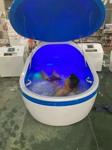Baignoire Spa Jacuzzi à Bulles avec Jet d'Eau, 3D, Grande, pour 2 Personnes, Réduction du Stress, Anti-Gravité, Flottante, Massage à l'Eau Salée, <span class=keywords><strong>Hydro</strong></span> Tank Pod - Product Image 6
