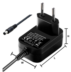 Adaptador <span class=keywords><strong>de</strong></span> Corriente con Enchufe Europeo, Entrada 100-240V CA 50/60Hz, Salida 12V 2A CC - Product Image 1