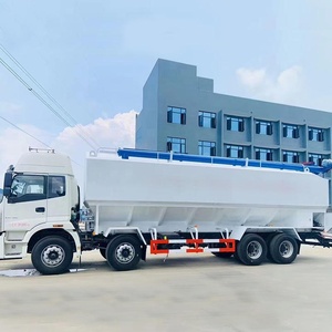 Camión Cisterna Foton 8x4 de Servicio Pesado de 20 Toneladas para Transporte de Granos y Alimentos a Granel para Granjas, Aves de Corral y Ganado - Product Image 3