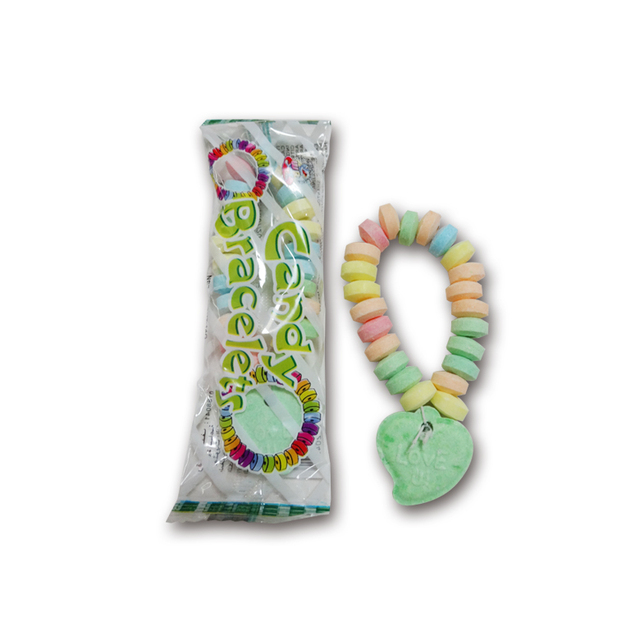 Fruit Flavours Bracelet Press Candy Watch Bracelet Candy in Jar