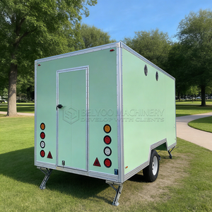 Caffetteria <span class=keywords><strong>Mobile</strong></span> Urbana con Bevande di <span class=keywords><strong>Caffè</strong></span> Speciali e Bar di Smoothie Stagionali, Rimorchio per Cibo da Asporto - Product Image 4