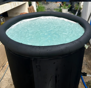 Piscine pliable <span class=keywords><strong>pour</strong></span> bain froid, idéale <span class=keywords><strong>pour</strong></span> les sous-sols et les salles de sport, avec valve de vidange intégrée <span class=keywords><strong>pour</strong></span> les propriétaires. - Product Image 1