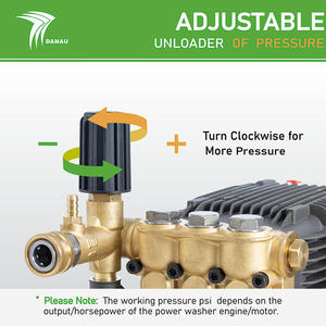 Machine de nettoyage DANAU 200 Bar-275 Bar (3000 Psi-4000 Psi) <span class=keywords><strong>Pompe</strong></span> triplex haute pression avec moteur - Product Image 3