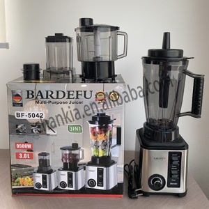 Bardefu <span class=keywords><strong>Blender</strong></span> Électrique Portable 8-en-1 avec Moteur Robuste 9525, Vitesse Variable, Presse-Agrumes, Smoothie et Mixeur de Fruits - Product Image 2