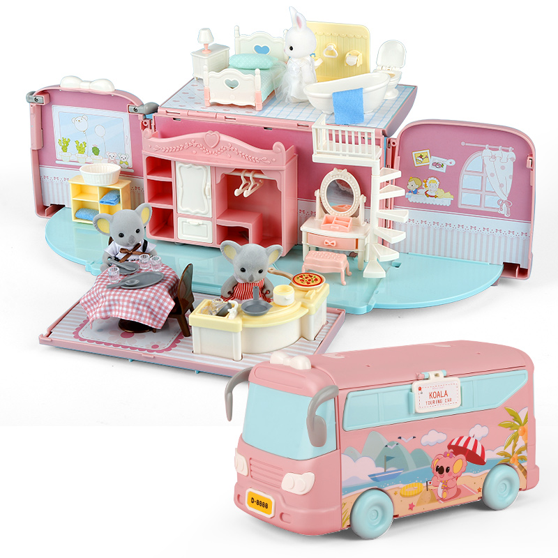 DIY коала и медведь ролевая игра для детей счастливый ребенок кухня дом карнавальное нарядное Моделирование кухня Кулинария игровой набор