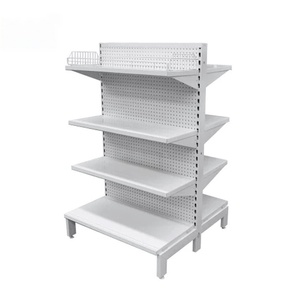 Best-selling Retail Merchandise Display Racks Black / Yellow <b>Combination</b> for Supermarket Display - Product Image 3