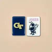 Tuiles et tapis de mahjong personnalisés de l'Université Georgia Tech