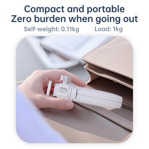 Trípode para Vlog de teléfono DMIDITIR T151 con micrófono de luz LED Soporte de montaje en Zapata fría para <span class=keywords><strong>iPhone</strong></span> <span class=keywords><strong>13</strong></span> para trípode compatible con Sony DSLR - Product Image 3