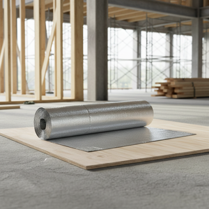 Material de aislamiento térmico para edificios, lámina de aluminio, lámina de barrera térmica para techo, pared, techo y construcción energéticamente eficiente - Product Image 3