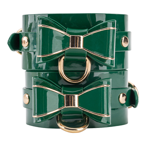 Jouets BDSM haut de gamme, menottes en cuir pour les poignets et les chevilles, édition <span class=keywords><strong>esclave</strong></span> - Product Image 6