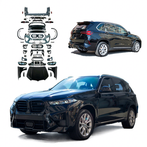 Personalizar de fábrica para <span class=keywords><strong>BMW</strong></span> <span class=keywords><strong>X5</strong></span> F15 2014-2018 actualización a 2025 X5M G05 estilo Bodykit Non Cut Facelift LED faro accesorios de coche - Product Image 1