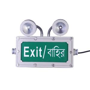 Fabricantes de alta calidad venden al por mayor luces de emergencia a prueba de explosiones de aluminio, luces de señalización para exportación. - Product Image 2