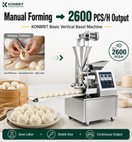 Petite machine commerciale de fabrication de momos pour siopao, bao bun, pâtes farcies, usine de transformation alimentaire, usine de produits surgelés