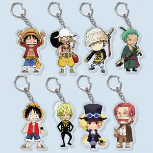 Buy Wholesale China One Piece Keychain Cutome Hot Selling Anime Acrylic  Keychain Pendant For Fans & One Piece Keychain at USD 1.26