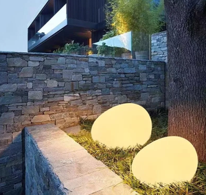 Outdoor Waterproof Lawn <b>Lights</b> Villa Garden Decorative Courtyard Landscape Luminous Stones Motif <b>Lights</b> - Product Image 1