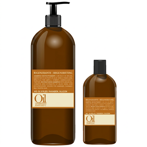 ERREELLE Prestige Regenerating <b>Shampoo</b> Argan Oil Keratin Aloe Vera Extract for Damaged Color Treated Hair Unisex Liquid Hair - Product Image 1