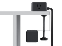 13 AC Prizli Masaüstü Klipsli Priz Çoğaltıcı, 20W USB C PD Hızlı Şarj İstasyonu, 2A2C Masa Kenarı Montaj Soketi, Ofis İçin ABD Fişi