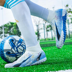 थोक विक्रेताओं कस्टम नए डिजाइनर उच्च टखने अमेरिकी फुटबॉल जूते प्रशिक्षण फुटबॉल टर्फ फुटबॉल जूते - Product Image 5