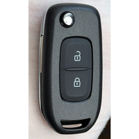 Pour Renault Kadjar Captur Megane3 Symbole Dacia Duster Logan2 2013-2020 Flip Car Key Shell Case Cover CWTWB1G767