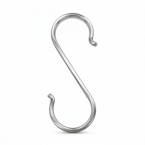 Crochets <span class=keywords><strong>en</strong></span> <span class=keywords><strong>S</strong></span> robustes <span class=keywords><strong>en</strong></span> acier inoxydable 316, sur mesure, pour la formation <span class=keywords><strong>de</strong></span> fils, crochets à ressort métalliques <span class=keywords><strong>en</strong></span> <span class=keywords><strong>forme</strong></span> <span class=keywords><strong>de</strong></span> <span class=keywords><strong>S</strong></span>, pour OEM - Product Image 1