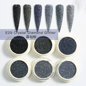 Poudre de cristal de sel marin Aurora 2026, paillettes diamantées, <span class=keywords><strong>sucre</strong></span> scintillant, laine, décoration brillante pour nail art, vente en gros - Product Image 1