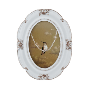 <span class=keywords><strong>Antique</strong></span> Vàng ART Deco hình ảnh Khung 4x6 Vintage <span class=keywords><strong>Bronze</strong></span> nhựa hình bầu dục cho tường treo hoặc Tabletop hiển thị khung ảnh - Product Image 2