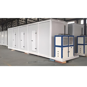 Congélateur de plain-pied mobile personnalisé de 40 pieds chambre froide de stockage sur roues - Product Image 4