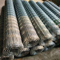 Malla de Acero Galvanizado de Alta Resistencia para Cercas de Ganado, Flexible y Soldable, para Aislamiento de Pastos y Delimitación de Granjas