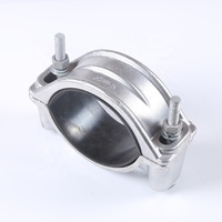 Pince de câble haute tension en aluminium JGW, support de fixation de câble robuste, conception de compression stable, résistant aux vibrations