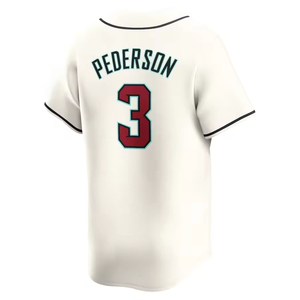 Maillot de baseball City Connect violet vierge personnalisable pour homme, uniforme de supporter sportif brodé, vente en gros - Product Image 3