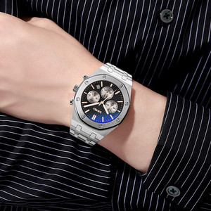 Reloj de Pulsera Skmei 9296 de Cuarzo, Acero Inoxidable, de Lujo, Resistente al Agua, para Hombre - Product Image 6