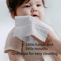Fournisseurs d'échantillons gratuits Lingettes humides pour bébé extra douces à l'eau pure 15x20cm