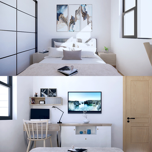 Quacent Cina di Lusso Moderna Prefabbricata Mobile Modulare 2 Camera Da Letto Prefabbricata Piccolo <span class=keywords><strong>Case</strong></span> Ville <span class=keywords><strong>Case</strong></span> Per La Struttura Hotel <span class=keywords><strong>Appartamenti</strong></span> di <span class=keywords><strong>Vendita</strong></span> - Product Image 6