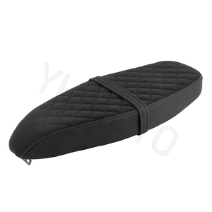 YHMOTO Waterproof PU Leather Diamond <b>Seat</b> Sitzbank with Colorful Sutures Suitable for Simson S50 S51 S70 Moped Tuning <b>Seat</b> <b>Bench</b> - Product Image 3