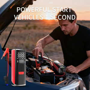 เครื่องเติมลมยางแบบพกพา ปั๊มลมสำหรับยางรถยนต์ พร้อมเกจวัดแรงดันดิจิตอล ไฟ LED สำหรับรถยนต์ รถจักรยานยนต์ จักรยาน - Product Image 4