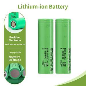 Baterai Lithium Rechargeable 25R 18650 INR18650 25 R M 3.7V High Discharge 20A Power Drums Welding Nickel - Product Image 4
