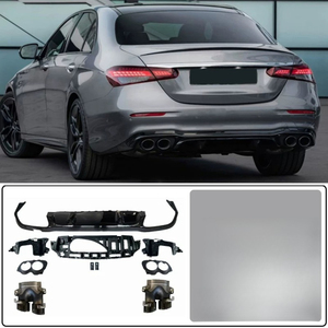 สปอยเลอร์กันชนหลังรถยนต์ สำหรับตกแต่ง Mercedes-Benz E-Class E63 E53 ปี 2021-2023 ช่องระบายอากาศท้ายรถยนต์ อุปกรณ์ตกแต่งรถยนต์ - Product Image 3