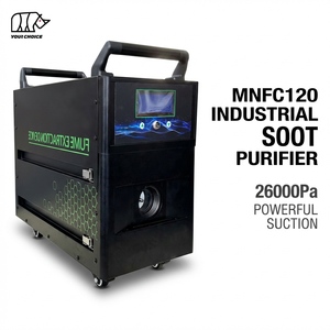 Purificateur <span class=keywords><strong>de</strong></span> fumée industriel INWELT 26000Pa, collecteur <span class=keywords><strong>de</strong></span> fumée <span class=keywords><strong>mobile</strong></span> 1,2 kW, système d'extraction <span class=keywords><strong>de</strong></span> suie pour le soudage et le traitement des métaux - Product Image 3