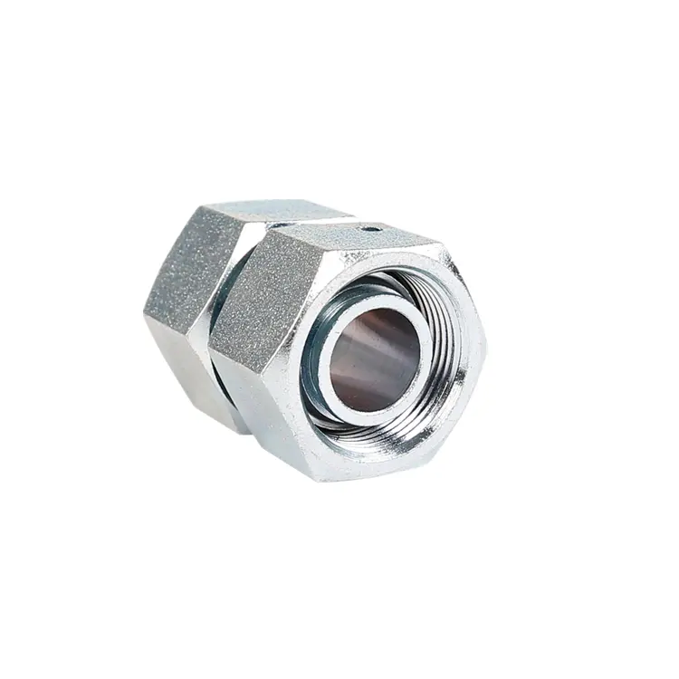 JIC swivel adapter Double ferrule Connector Original Hydraulic Tee Hose Connector Pipe Fitting