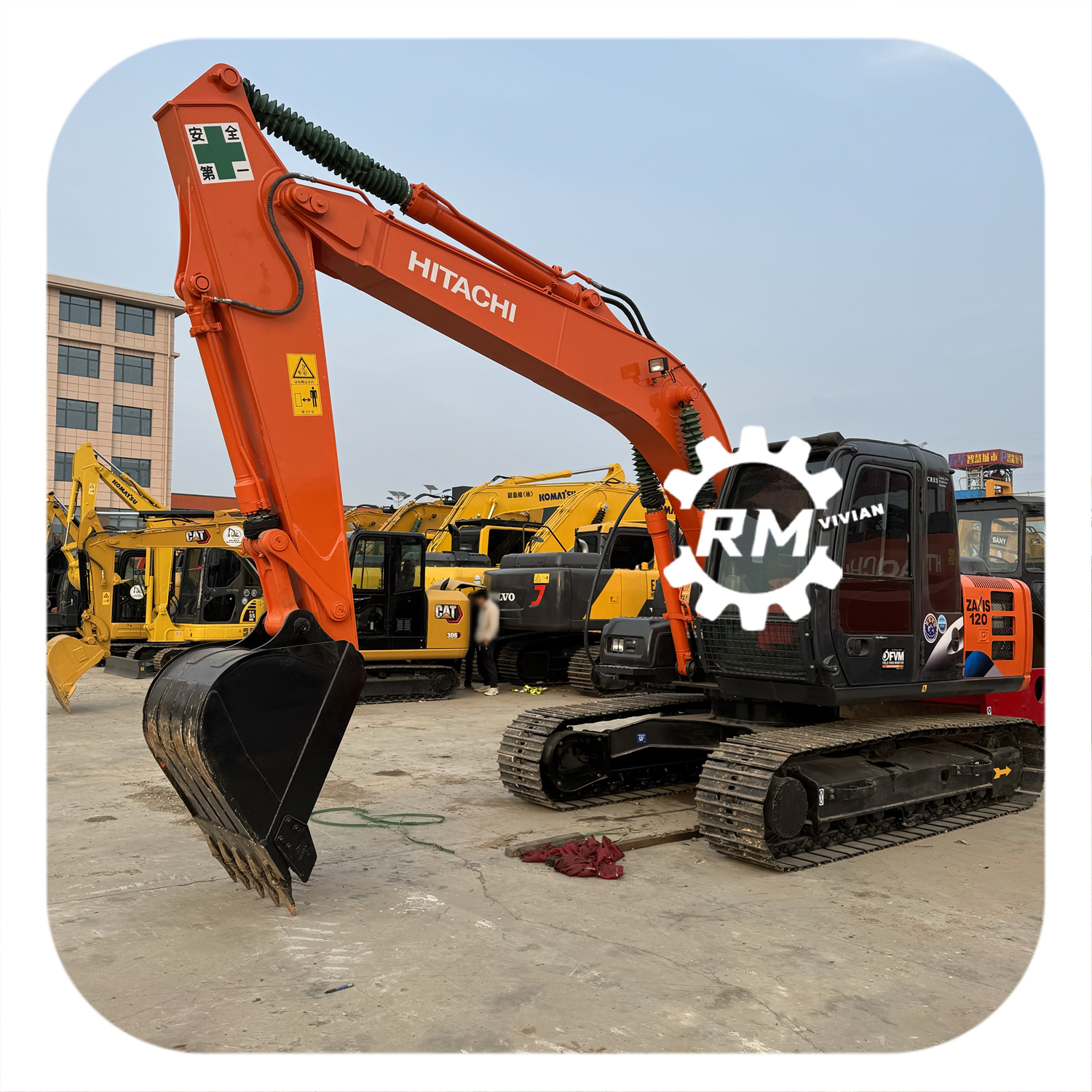 Buy Hitachi 120 5 Excavator Ergonomic Design & High Efficiency