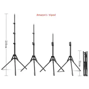 210厘米摄影和摄像设备可以举到地面进行直播三脚架支持