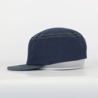Casquette Snapback Classique en Coton Non Structurée Personnalisée, Design Sportif Urbain, Visière Plate