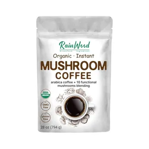 OEM гриб кофе 7 в 1 смесь порошок Privita этикетка кофе гриб кофейный порошок