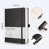 Carnet de notes professionnel A5 à couverture rigide avec pages intérieures en papier 120 g/m², logo personnalisé - OEM, cadeau personnalisable pour usage professionnel
