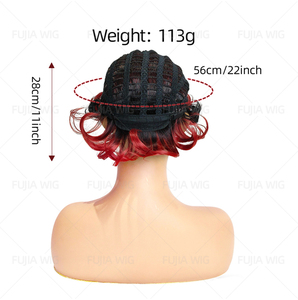 Fujia <span class=keywords><strong>Hotel</strong></span> Transilvania Bob corto con extremos volteados Anime disfraz postizo Mavis Dracula Cosplay peluca - Product Image 5