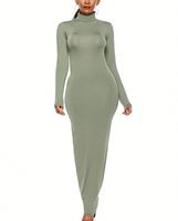 Robe Kaftan Dubai Abaya Turquie Arabe Musulmane Sexy Extensible Slim Droite S-5XL pour Femmes, Robes Pakistanaises Africaines Abayas