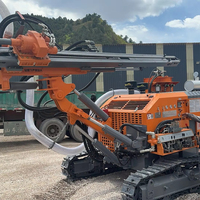 Máquina de excavación de roca 421T de superficie DTH integrada de alto rendimiento, plataforma de perforación de núcleo, nuevo motor para minería geológica dura