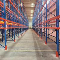 Système de rayonnage industriel en acier pour palettes, unité de stockage robuste, livraison directe d'usine