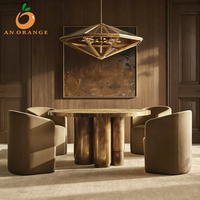 Fauteuil de salle à manger moderne de luxe pour salon, en matériaux écologiques naturels, pour villa, hôtel, ensemble de salle à manger intérieure, structure en bois